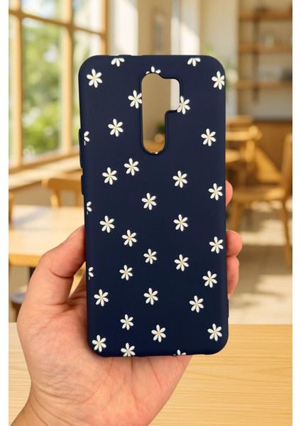 Xiaomi Redmi 9 Uyumlu Mini Papatya Desenli Silikon Darbe Emici Klasik Korumalı Rubber Kılıf fiyatları