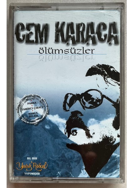 Cem Karaca Ölümsüzler Kaset (Orijinal Dönem Baskı Kaset)