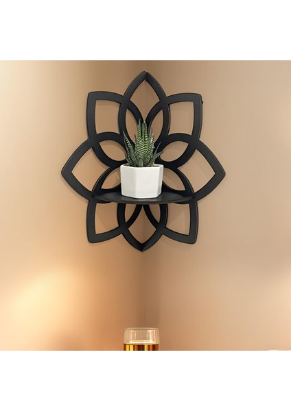 Çiçek Şekli Köşe Rafı Boho Rafları Dekoratif Köşe Rafı (Yurt Dışından) fiyatları