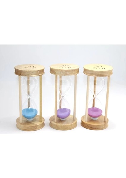 Ahşap Kum Saati 30 Dk Model 2