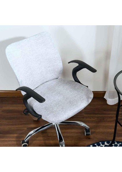 Moda Bilgisayar Sandalyesi D Döndür Slipcover Gri I (Yurt Dışından) indirimleri