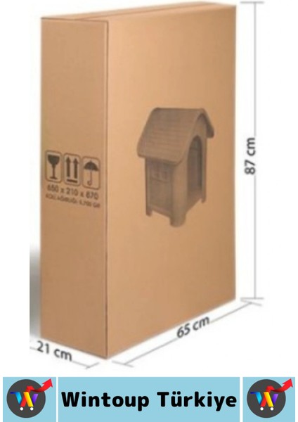 Premium Dayanıklı Dış Mekan Bahçe Teras Hava Akışlı Pencere Korumalı Giriş Kapılı Plastik Köpek Evi modelleri