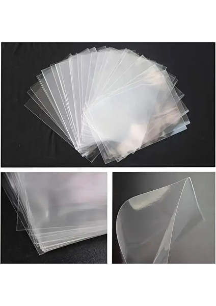 50 Adet 22X35 cm Bantsız Şeffaf Opp Jelatin Poşet, Kurabiye Şeker Poşeti indirimleri