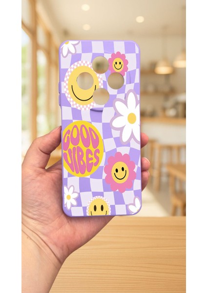 Redmi 14C -Good Vibes Silikon Darbe Emici Klasik Korumalı Rubber Kılıf fiyatları