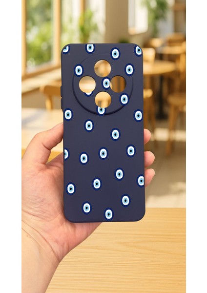 Redmi 14C -Nazar Boncuk Desenli Silikon Darbe Emici Klasik Korumalı Rubber Kılıf fiyatları