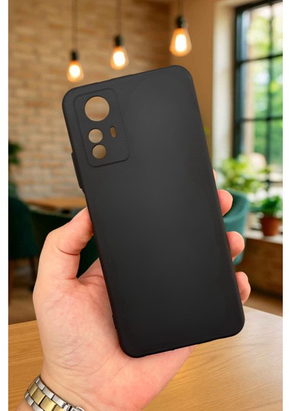Redmi Note 12S Silikon Darbe Emici Klasik Korumalı Rubber Kılıf