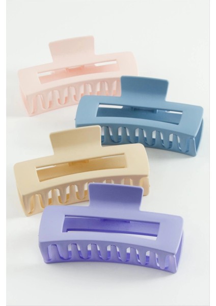 Dikdörtgen Renkli Mandal Toka 12 cm