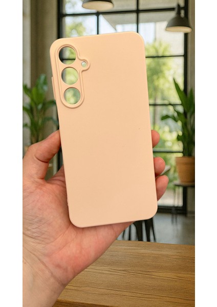 Samsung Galaxy A55 - Silikon Darbe Emici Klasik Korumalı Rubber Kılıf