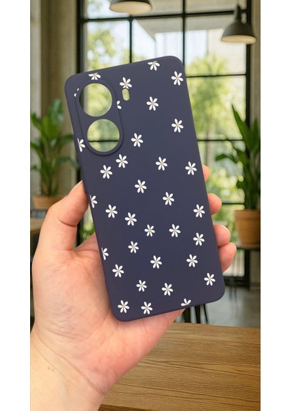 Xiaomi Poco X7 Pro Mini Papatya Desenli Silikon Darbe Emici Klasik Korumalı Rubber Kılıf fiyatları