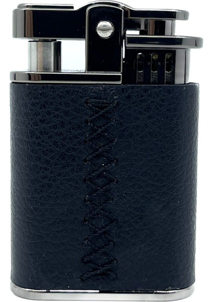 Less Smoking Deri Kaplama Benzinli Çakmak - Siyah fırsatları