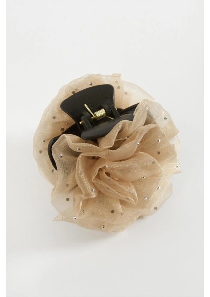 Gül Tüllü Mandal Toka 8 cm fiyatları