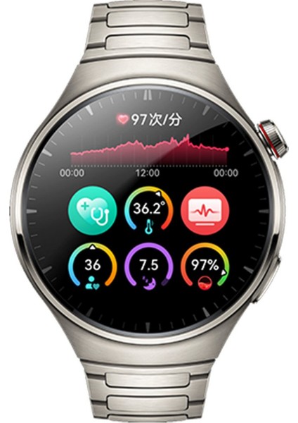 Watch 4 Pro Akıllı Saat (Ios & Android Uyumlu) + 3 Kordon + Magsafe Cüzdan Hediyeli