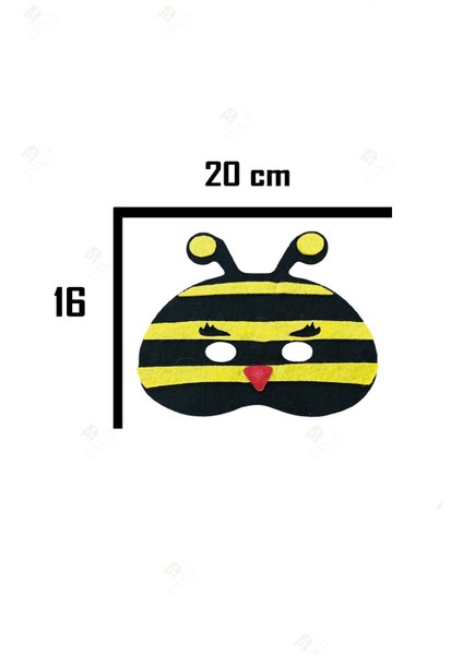 Arı Vız Vız Kaliteli Keçe Hayvan Figürlü Maske modelleri