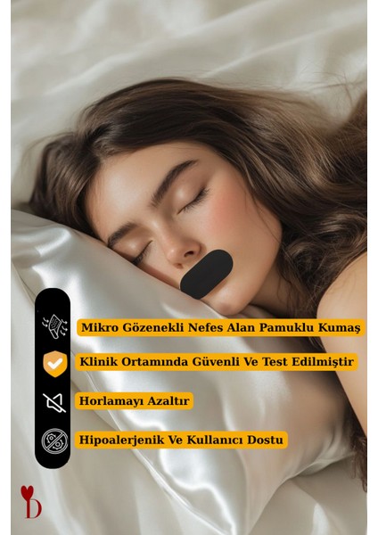 Ağız Bandı 30 Adet, Horlama Önleyici, Nefes Alan Uyku Bandı fiyatları