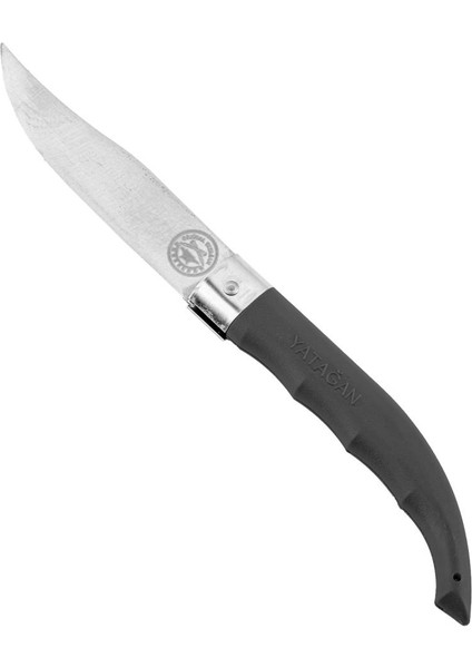 Katlanır Cep Çakısı - Yatağan - El Yapımı - Siyah - No:2