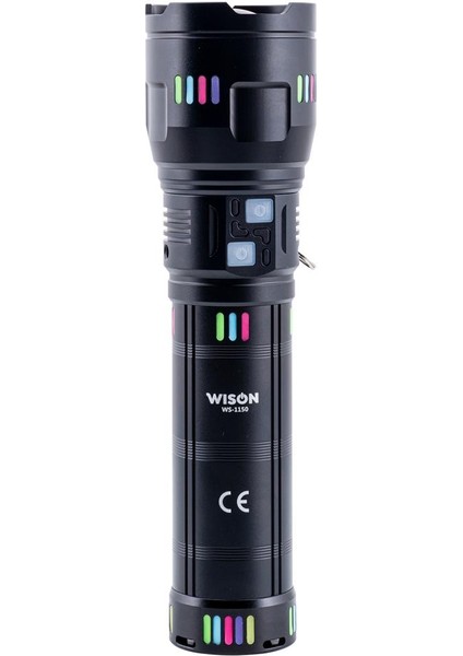 Şarj Edilebilir El Feneri - Wison - 5500 Lümen - 60 Watt