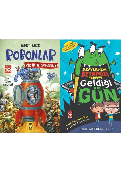 Robonlar 2 Bir Hayal Operasyonu (Mert Arık) ve Uzaylıların Beynimizi Yemeye Geldiği Gün