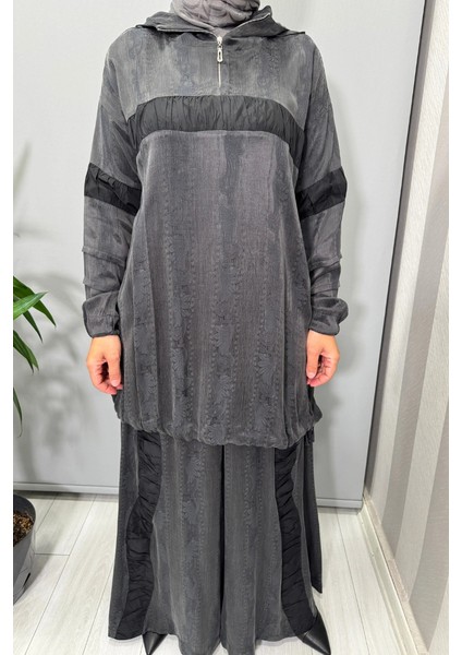 Ipek Tunik Pantolon Takım Gri 38034 fırsatları
