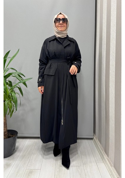 Trençkot Siyah 38500