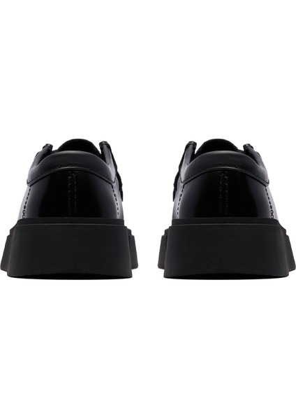 Deri Siyah Kadın Loafer Torview W