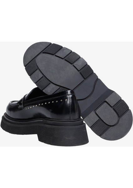 Siyah Kadın Loafer Z10097