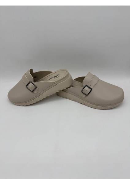 Önü Kapalı Tek Tokalı Ortopedik Rahat Kadın Terlik indirimleri