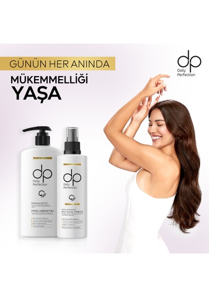 Şampuan Pamuk Sütü 800 ml & Sıvı Saç Bakım Kremi 180 ml Set fırsatları