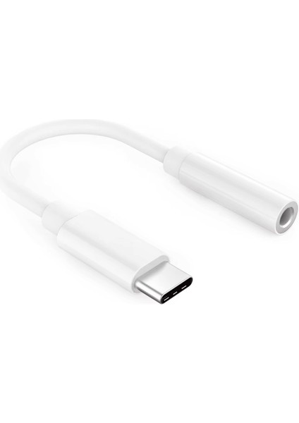 Type-C To 3.5mm Kulaklık Çevirici Dönüştürücü Type-C Kulaklık Adaptörü Dönüştürücü Tüm Modeller Için