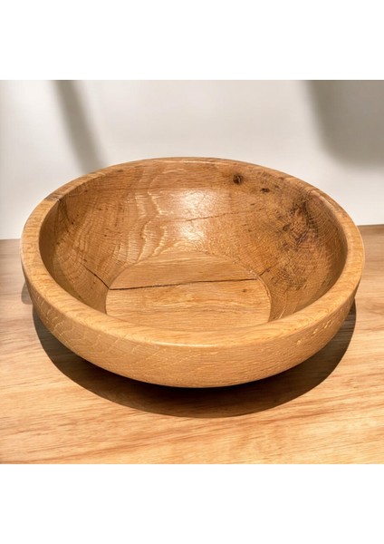 🌳 El Yapımı Meşe Ağacından Ahşap Meyve Tabağı indirimleri