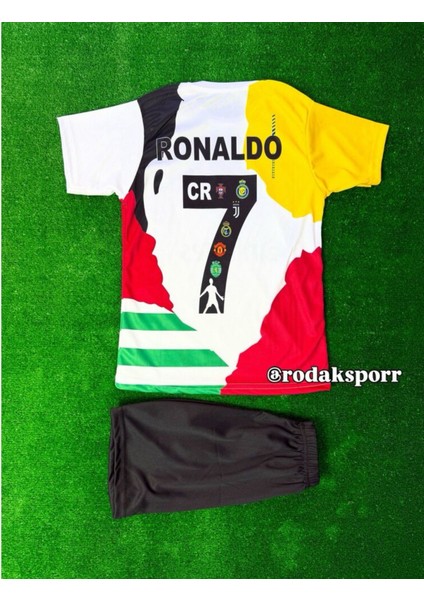 Ronaldo 7 Tüm Klüpler Mix Şortlu Çocuk Forması fiyatları