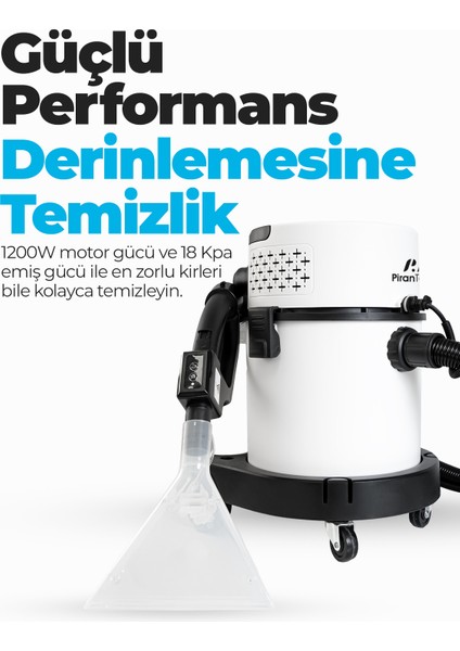 RLZ-208 4’ü 1 Arada Buharlı Temizlik Robotu | 2400W | 20L fırsatları