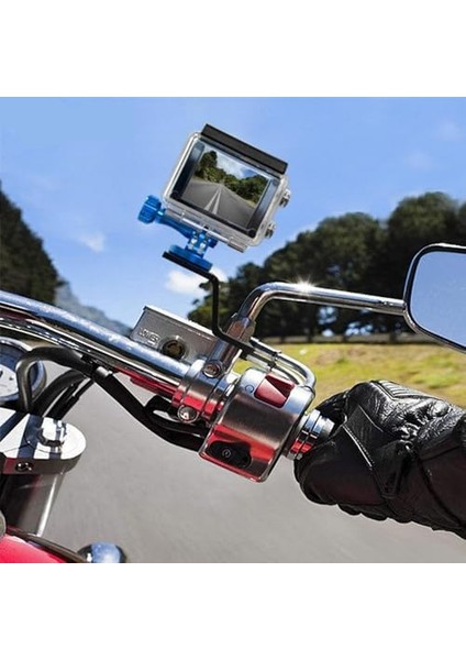 Aksiyon Kamera Uyumlu Bisiklet Motorsiklet Ayna Tipi Sabitleme Montajı Bağlantı Aparatı fiyatları