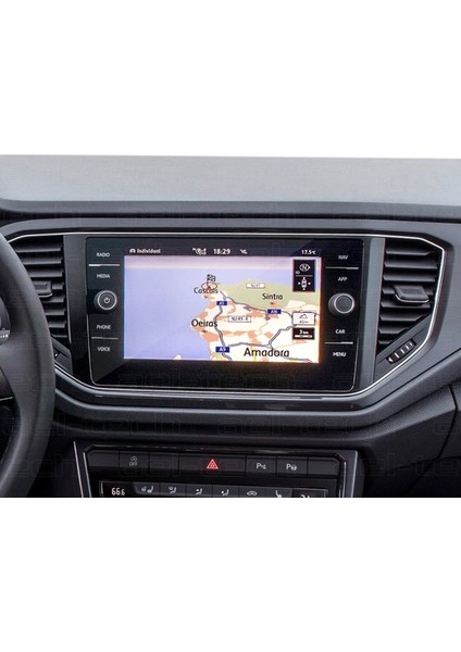 Volkswagen Tiguan/t-Roc 2017-2022 Uyumlu 8 Inç Navigasyon 9h Nano Ekran Koruyucu fiyatları