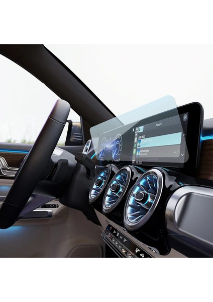 Mercedes Eqb 10.25 Inç Navigasyon ve Gösterge Uyumlu 9h Nano Ekran Koruyucu 2022 2025