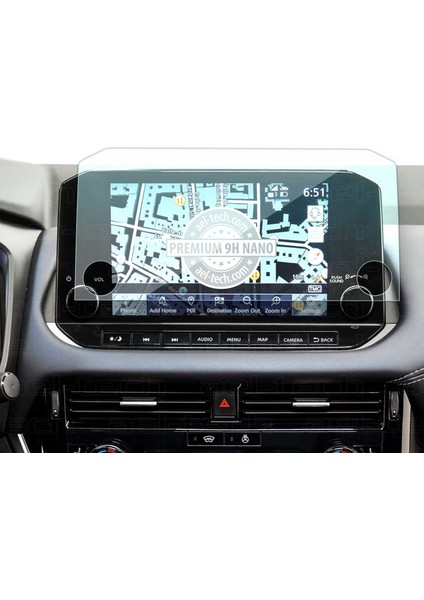 Nissan Qashqai Platinum Premium 2021-2023 Uyumlu 9 Inç Navigasyon 9h Nano Ekran Koruyucu