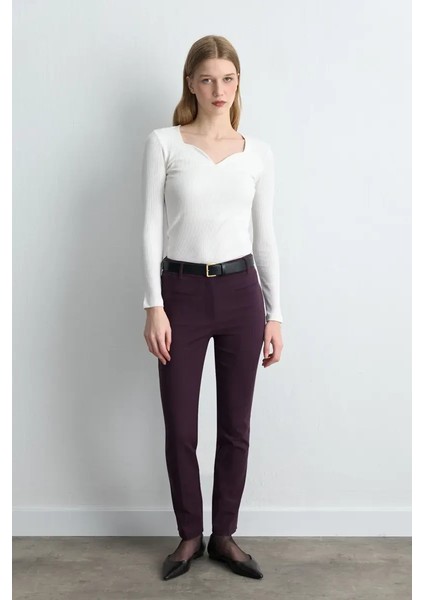 Klasik Sihirli Pantolon - Mürdüm