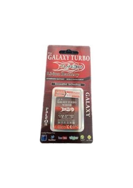 Samsung S3850 Telefon Bataryası (Turbo)