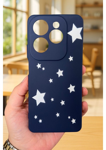 Infınıx Hot 40 Pro Uyumlu Mini Yıldız Desenli Silikon Darbe Emici Klasik Korumalı Rubber Kılıf fiyatları