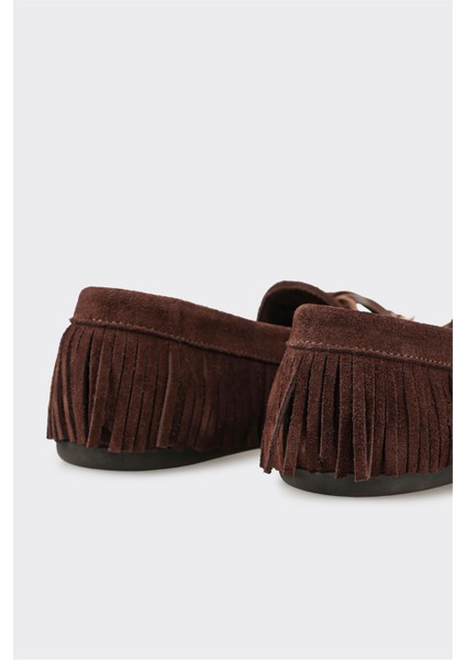 Kahve Deri Kadın Günlük Ayakkabı indirimleri