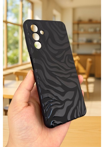 Samsung Galaxy A54 Uyumlu Zebra Desenli Silikon Darbe Emici Klasik Korumalı Rubber Kılıf modelleri