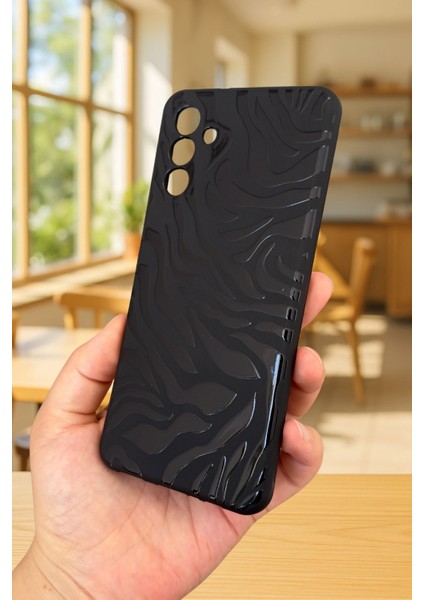 Samsung Galaxy A54 Uyumlu Zebra Desenli Silikon Darbe Emici Klasik Korumalı Rubber Kılıf fırsatları