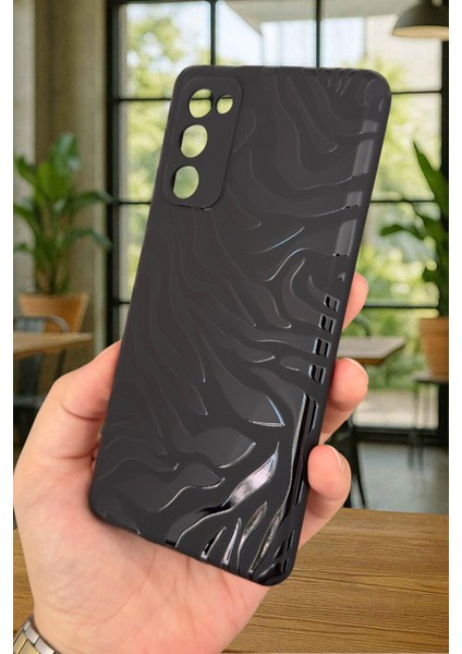 Samsung Galaxy S20 Fe - Zebra Desenli Silikon Darbe Emici Klasik Korumalı Rubber Kılıf fırsatları