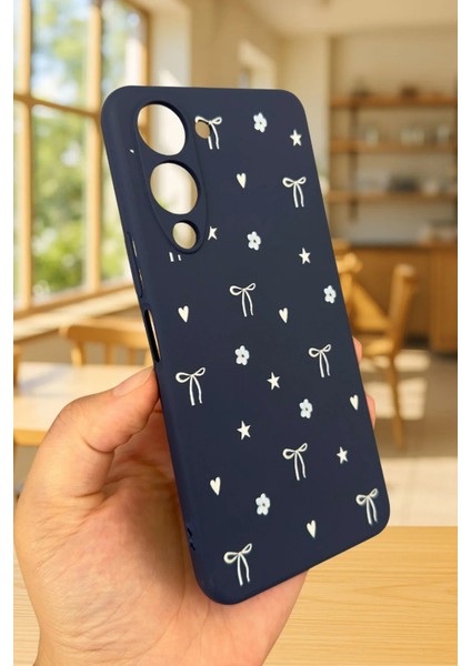 Vivo Y19 Uyumlu Mini Fiyonk Desenli Silikon Darbe Emici Klasik Korumalı Rubber Kılıf fırsatları