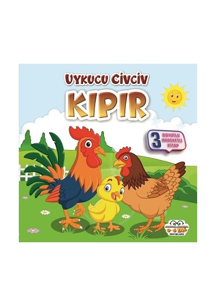 Uykucu Civciv Kıpır Kışın - Benim Canım Çiftliğim (Sıvama Cilt)