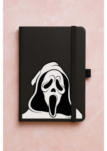 Promosyon Tarihsiz Premium Termo Defter Desenli 192 Yaprak - Scream