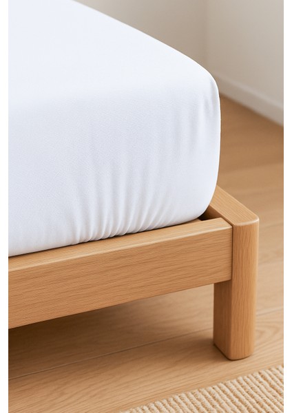 | Purecomfort | %100 Pamuk Ranforce Çift Kişilik Lastikli Çarşaf | 160X200 | Toz Pembe