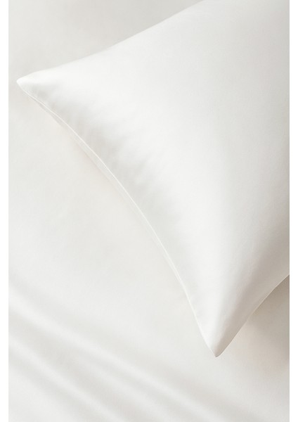 | Pureshine | %100 Saten Dokuma 2’li Yastık Kılıfı Seti | 50X70 cm | Beyaz | modelleri