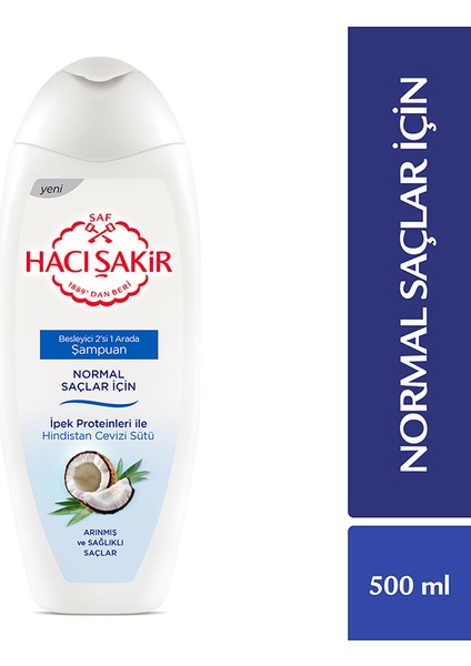 4 Adet Hacı Şakir Şampuan Hindistan Cevizi 500 ml fiyatları