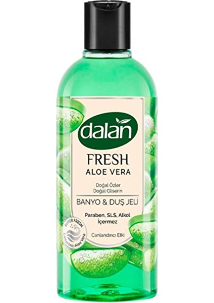 2 Adet Dalan Aloe Vera Duş Jeli 500 ml