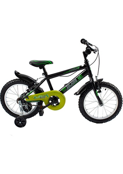 4 Adet Blade Koala 16 Jant Erkek Bisikleti Siyah